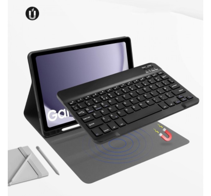 BeCover Чохол до планшета BeCover Keyboard Samsung Tab A9 SM-X115 8.7" Black (712355)