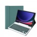 BeCover Чохол до планшета BeCover Keyboard Samsung Tab A9 SM-X115 8.7" Dark Green (712357)