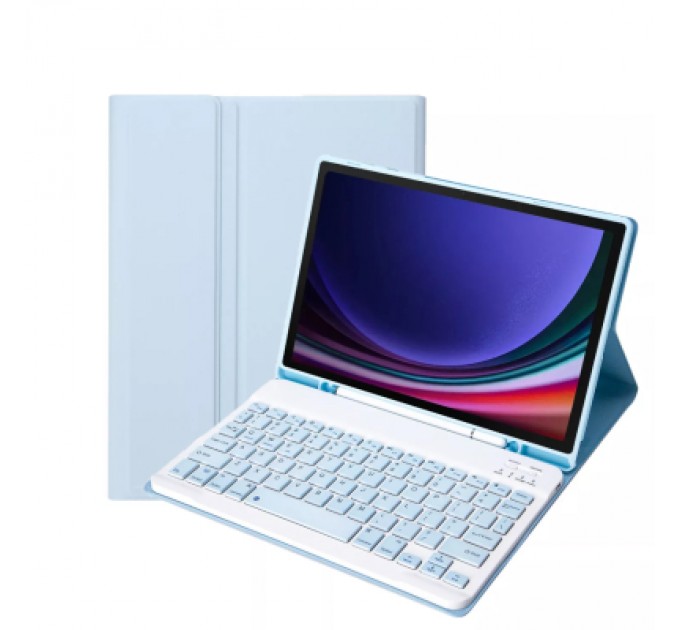 BeCover Чохол до планшета BeCover Keyboard Samsung Tab A9 SM-X115 8.7" Light Blue (712358)