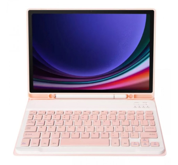 BeCover Чохол до планшета BeCover Keyboard Samsung Tab A9 SM-X115 8.7" Pink (712359)