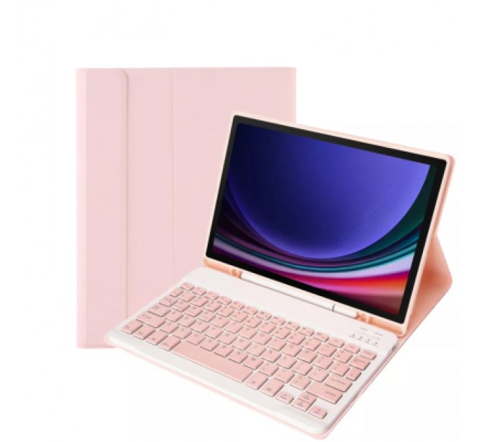 BeCover Чохол до планшета BeCover Keyboard Samsung Tab A9 SM-X115 8.7" Pink (712359)