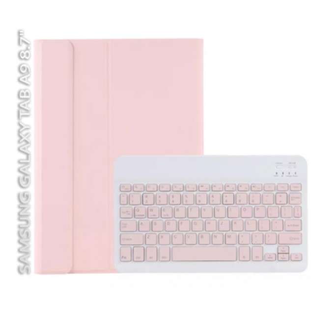 BeCover Чохол до планшета BeCover Keyboard Samsung Tab A9 SM-X115 8.7" Pink (712359)