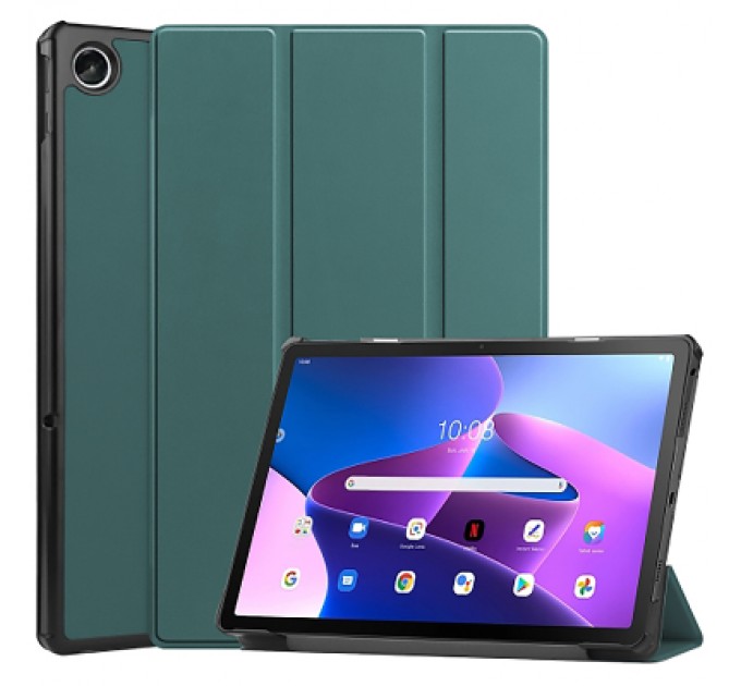 BeCover Чохол до планшета BeCover Flexible TPU Mate Lenovo Tab M10 Plus TB-125F (3rd Gen)/K10 Pro TB-226 10.61" Dark Green (712524)