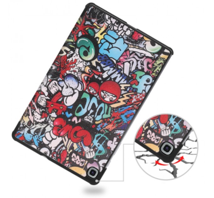 BeCover Чохол до планшета BeCover Flexible TPU Mate Samsung Tab S6 Lite (2024) 10.4" P620/P625/P627 Graffiti (712519)
