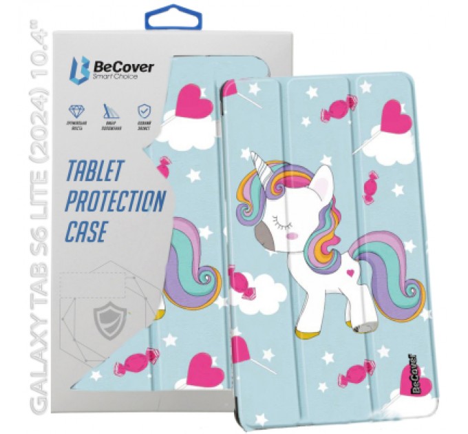 BeCover Чохол до планшета BeCover Flexible TPU Mate Samsung Tab S6 Lite (2024) 10.4" P620/P625/P627 Unicorn (712521)