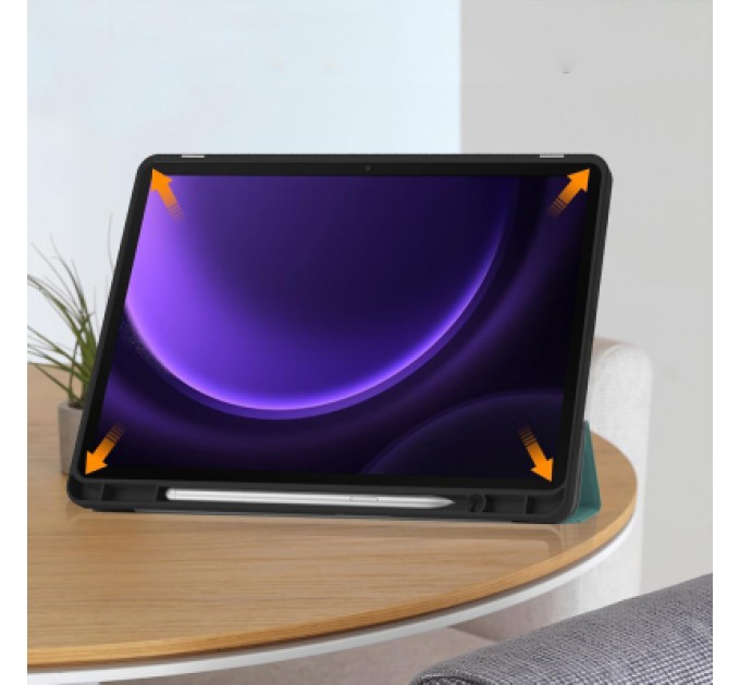 BeCover Чохол до планшета BeCover Flexible TPU Mate Samsung Tab S9 (SM-X710/SM-X716)/S9 FE (SM-X510/SM-X516B) 11.0" Dark Green (712529)