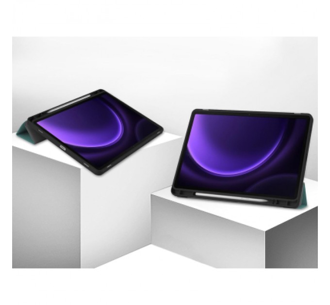 BeCover Чохол до планшета BeCover Flexible TPU Mate Samsung Tab S9 (SM-X710/SM-X716)/S9 FE (SM-X510/SM-X516B) 11.0" Dark Green (712529)