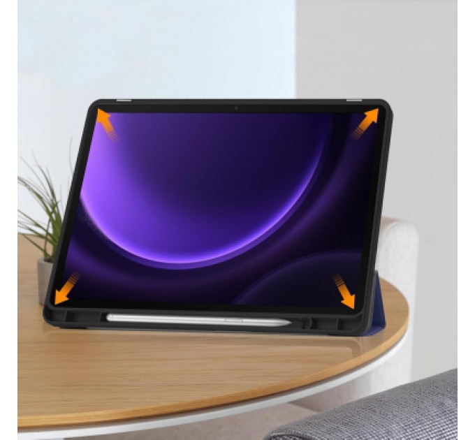 BeCover Чохол до планшета BeCover Flexible TPU Mate Samsung Tab S9 (SM-X710/SM-X716)/S9 FE (SM-X510/SM-X516B) 11.0" Deep Blue (712528)