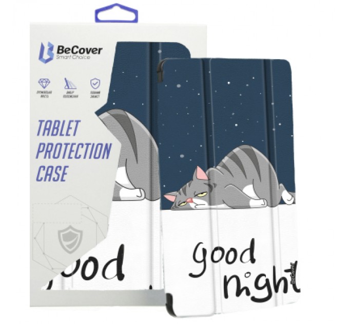 BeCover Чохол до планшета BeCover Flexible TPU Mate Samsung Tab S9 (SM-X710/SM-X716)/S9 FE (SM-X510/SM-X516B) 11.0" Good Night (712535)