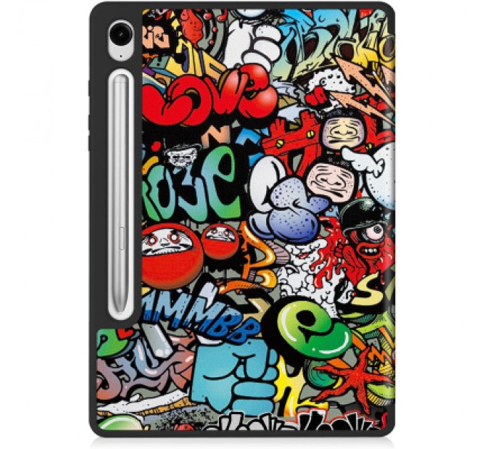 BeCover Чохол до планшета BeCover Flexible TPU Mate Samsung Tab S9 (SM-X710/SM-X716)/S9 FE (SM-X510/SM-X516B) 11.0" Graffiti (712534)