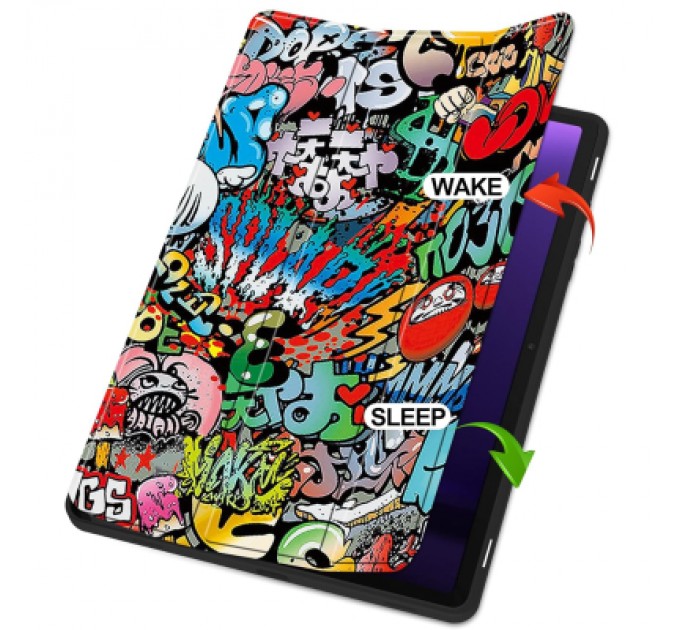 BeCover Чохол до планшета BeCover Flexible TPU Mate Samsung Tab S9 (SM-X710/SM-X716)/S9 FE (SM-X510/SM-X516B) 11.0" Graffiti (712534)