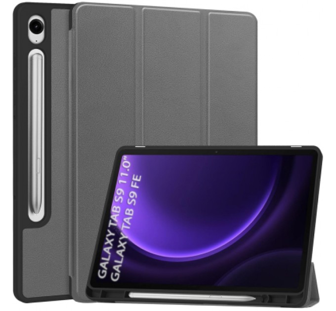 BeCover Чохол до планшета BeCover Flexible TPU Mate Samsung Tab S9 (SM-X710/SM-X716)/S9 FE (SM-X510/SM-X516B) 11.0" Grey (712530)