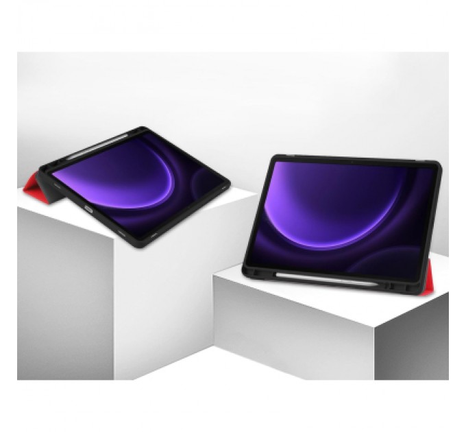 BeCover Чохол до планшета BeCover Flexible TPU Mate Samsung Tab S9 (SM-X710/SM-X716)/S9 FE (SM-X510/SM-X516B) 11.0" Red (712531)