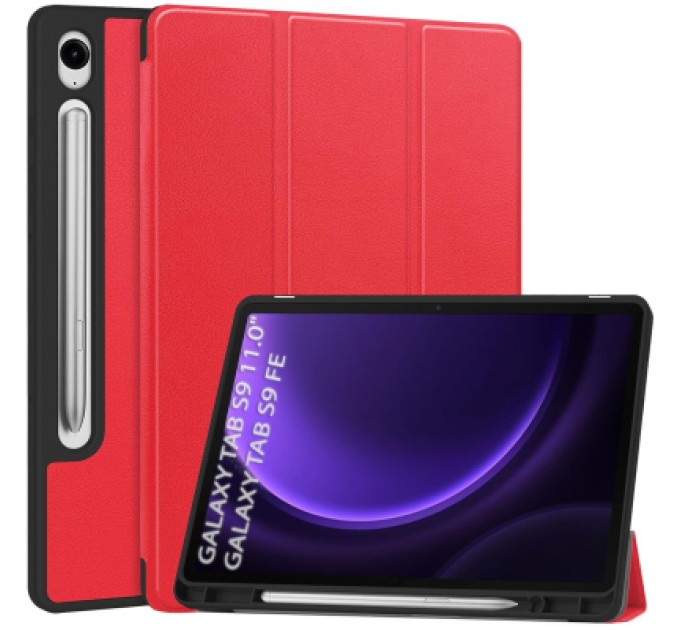 BeCover Чохол до планшета BeCover Flexible TPU Mate Samsung Tab S9 (SM-X710/SM-X716)/S9 FE (SM-X510/SM-X516B) 11.0" Red (712531)
