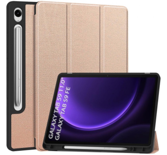 BeCover Чохол до планшета BeCover Flexible TPU Mate Samsung Tab S9 (SM-X710/SM-X716)/S9 FE (SM-X510/SM-X516B) 11.0" Rose Gold (712532)
