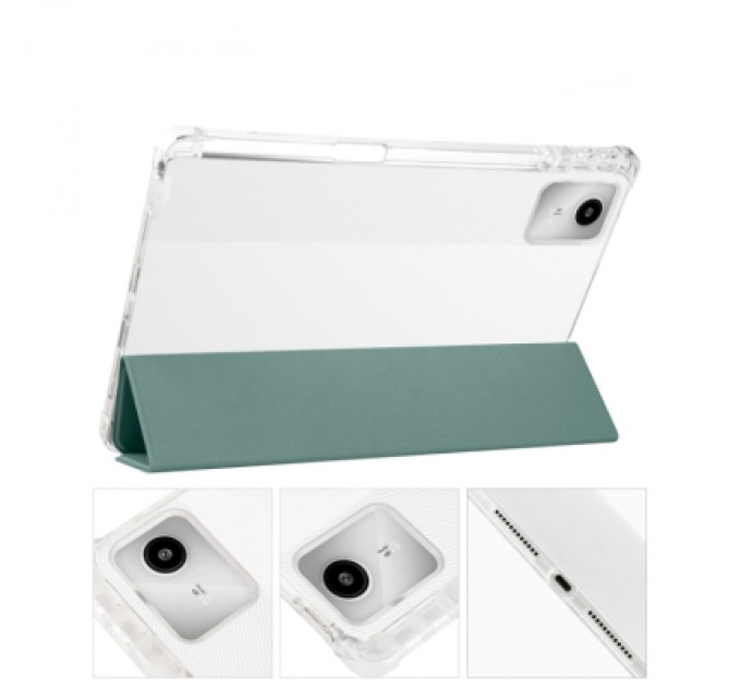 BeCover Чохол до планшета BeCover Soft Edge Lenovo Tab M11 (2024) TB-TB330FU/Xiaoxin Pad 11 (2024) 11" Dark Green (712540)