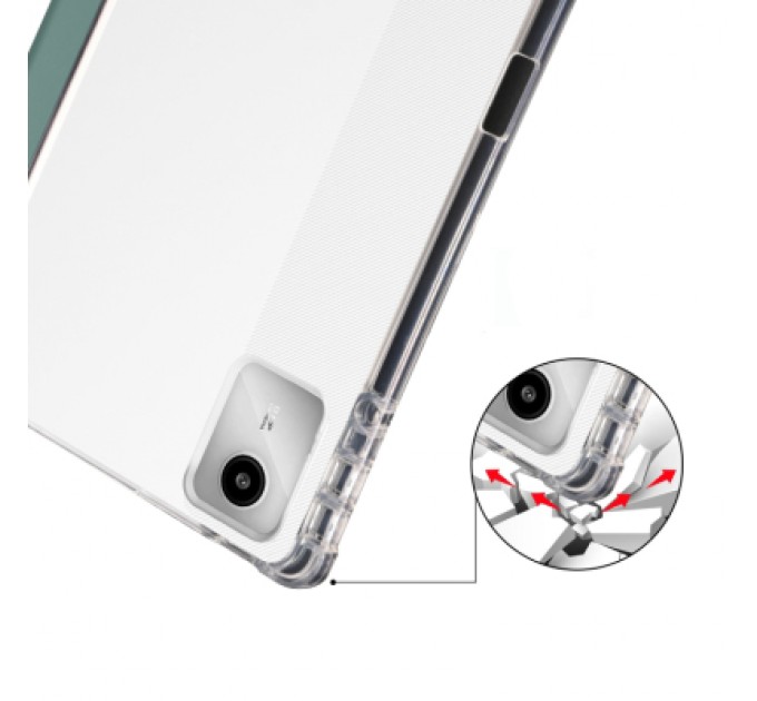 BeCover Чохол до планшета BeCover Soft Edge Lenovo Tab M11 (2024) TB-TB330FU/Xiaoxin Pad 11 (2024) 11" Dark Green (712540)