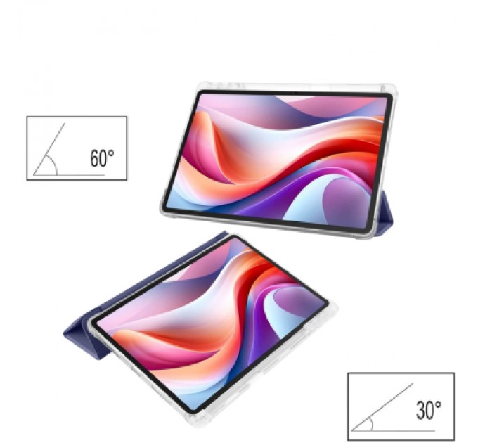 BeCover Чохол до планшета BeCover Soft Edge Lenovo Tab M11 (2024) TB-TB330FU/Xiaoxin Pad 11 (2024) 11" Deep Blue (712539)