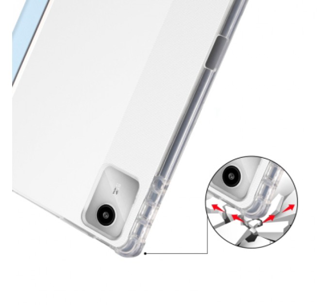 BeCover Чохол до планшета BeCover Soft Edge Lenovo Tab M11 (2024) TB-TB330FU/Xiaoxin Pad 11 (2024) 11" Light Blue (712542)