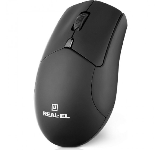 REAL-EL Мишка REAL-EL RM-460W Wireless/Bluetooth Black (EL123200048)