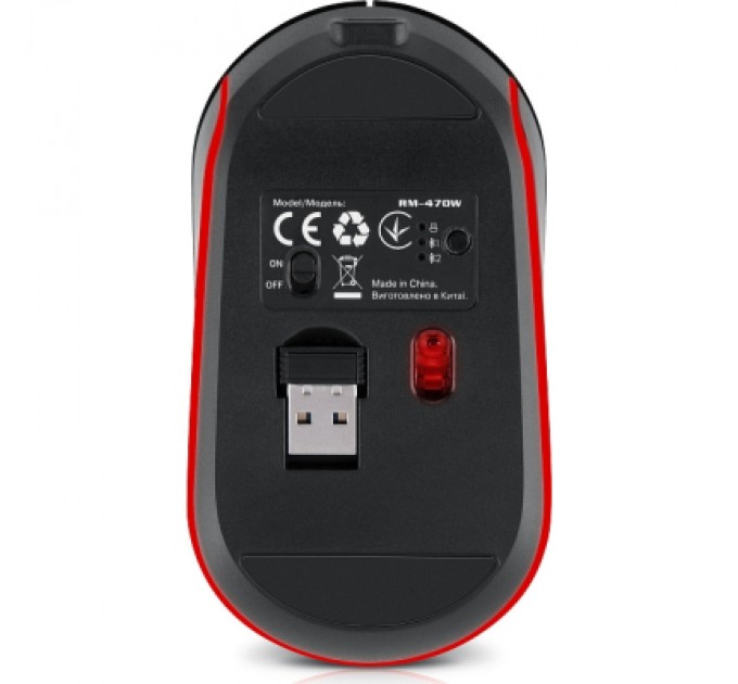 REAL-EL Мишка REAL-EL RM-470W Wireless/Bluetooth Dark Gray (EL123200049)