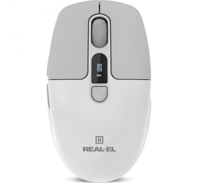 REAL-EL Мишка REAL-EL RM-480W Wireless/Bluetooth White (EL123200050)