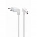 Cablexpert Кабель живлення C7 2.5m corner white Cablexpert (PC-184L-VDE-2.5M-W)