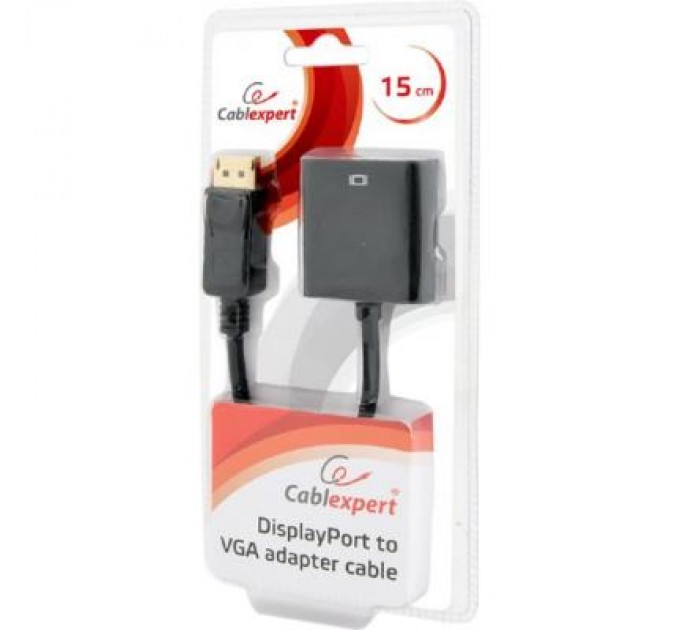 Cablexpert Перехідник DisplayPort to VGA Cablexpert (AB-DPM-VGAF-02)
