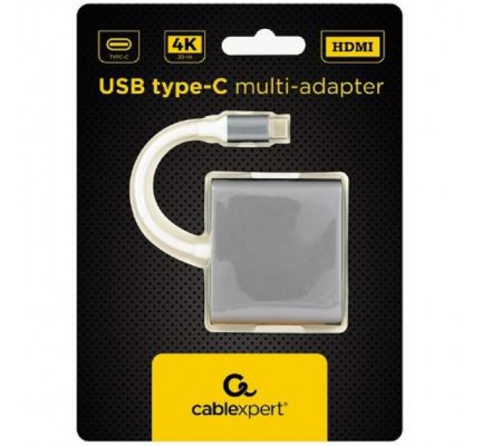 Cablexpert Перехідник USB Type-C to HDMI Cablexpert (A-CM-HDMIF-02-SG)