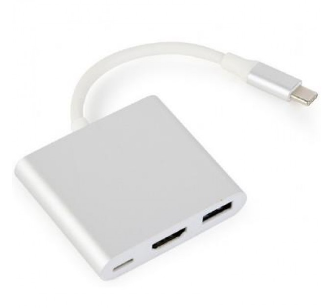 Cablexpert Перехідник USB Type-C to HDMI Cablexpert (A-CM-HDMIF-02-SV)