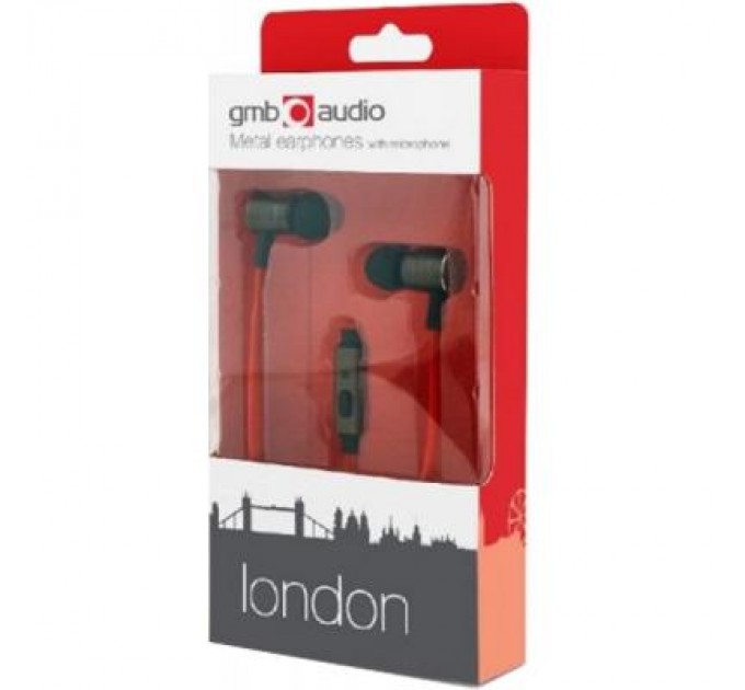Gembird Навушники Gembird MHS-EP-LHR Black (MHS-EP-LHR)
