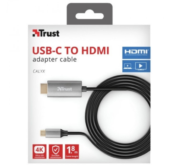 Trust Перехідник Trust Calyx USB-C to HDMI Adapter Cable (23332_TRUST)