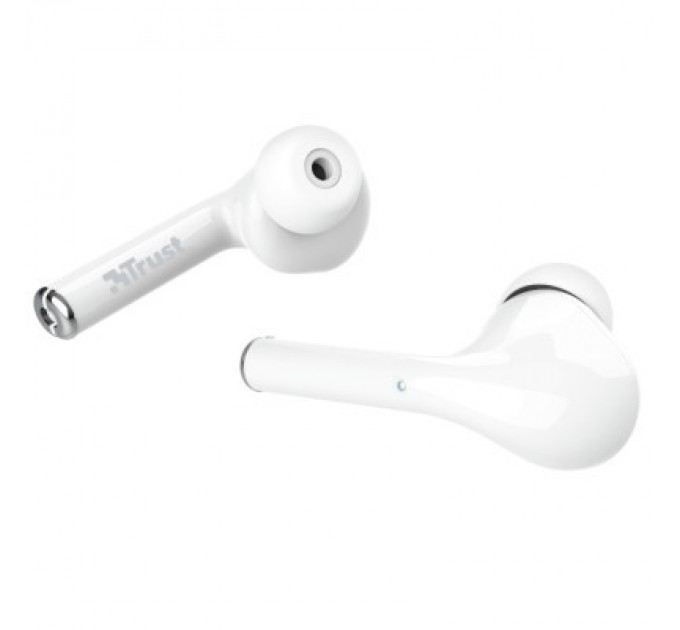 Trust Навушники Trust Nika Touch True Wireless White (23705)