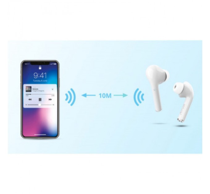 Trust Навушники Trust Nika Touch True Wireless White (23705)