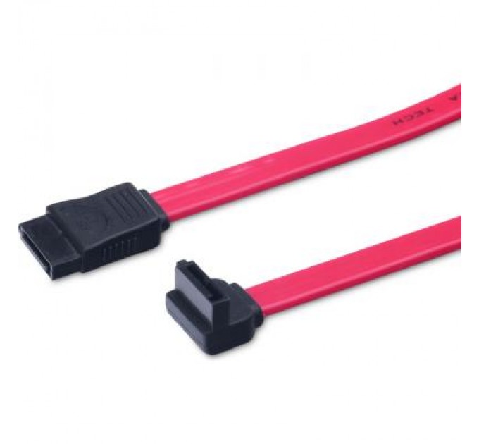 Digitus Кабель для передачі даних SATA L-type (F/F) corner, 0.5m, red Digitus (AK-400104-005-R)
