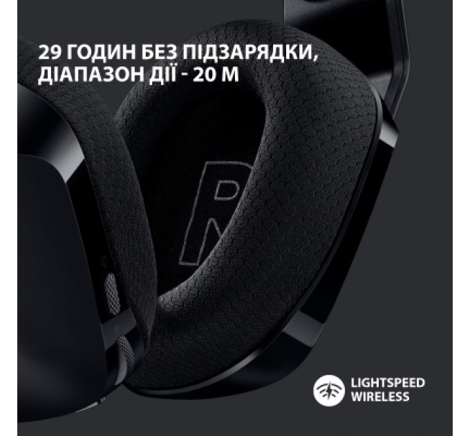 Logitech Навушники Logitech G733 Lightspeed Wireless RGB Gaming Headset Black (981-000864)