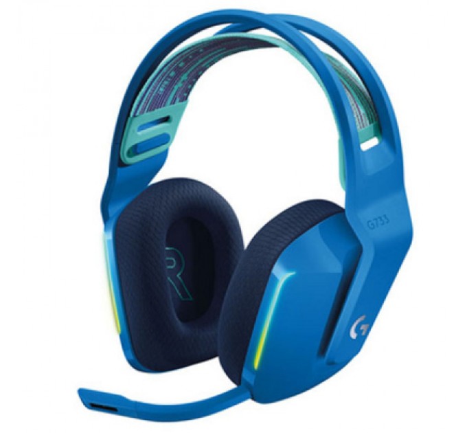 Logitech Навушники Logitech G733 Lightspeed Wireless RGB Gaming Headset Blue (981-000943)