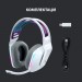 Logitech Навушники Logitech G733 Lightspeed Wireless RGB Gaming Headset White (981-000883)