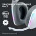 Logitech Навушники Logitech G733 Lightspeed Wireless RGB Gaming Headset White (981-000883)