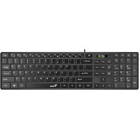 Клавіатура Genius SlimStar 126 USB Black Ukr (31310017407)