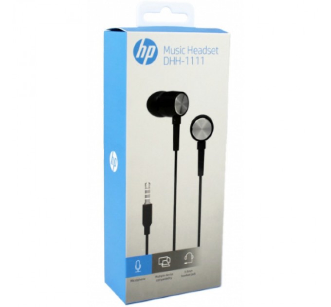 HP Навушники HP DHH-1111BK Headset Black (DHH-1111BK)