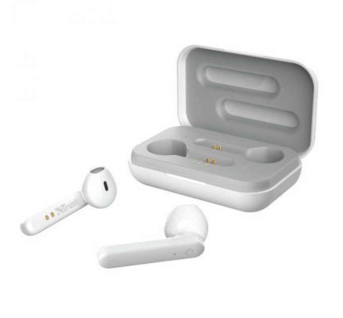 Trust Навушники Trust Primo Touch True Wireless Mic White (23783)