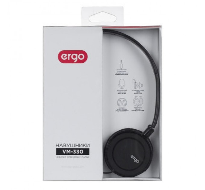 Ergo Навушники Ergo VM-330 Black