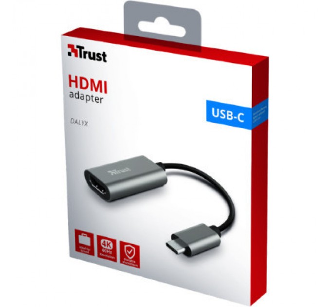 Trust Перехідник Trust USB-C to HDMI Adapter (23774)
