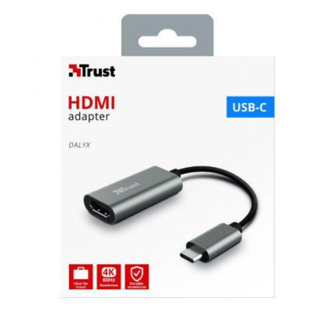 Trust Перехідник Trust USB-C to HDMI Adapter (23774)