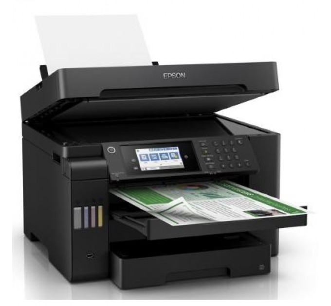 Epson Багатофункціональний пристрій Epson L15150 Фабрика печати c WI-FI (C11CH72404)