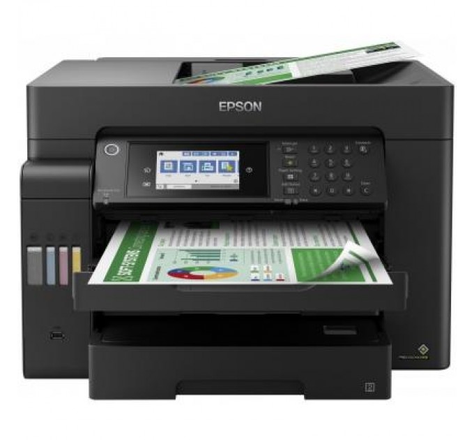 Epson Багатофункціональний пристрій Epson L15150 Фабрика печати c WI-FI (C11CH72404)