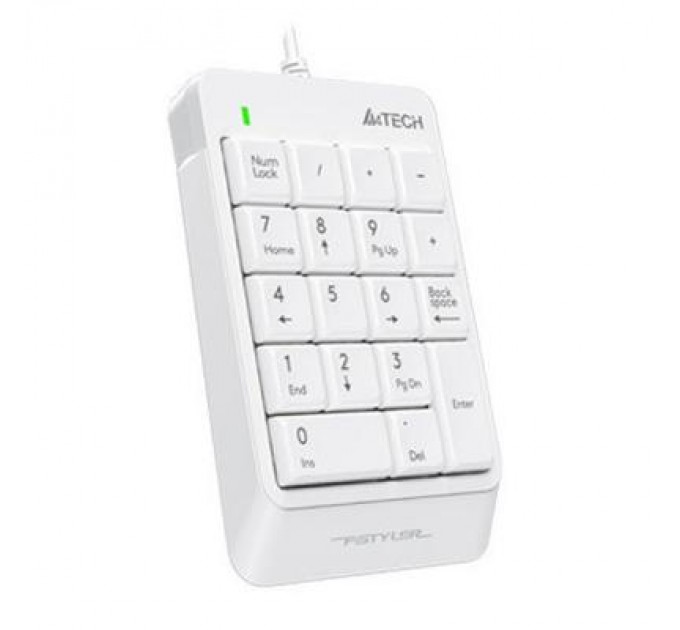 A4Tech Клавіатура A4Tech K13P Fstyler Numeric Keypad White (FK13P (White))