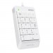 A4Tech Клавіатура A4Tech K13P Fstyler Numeric Keypad White (FK13P (White))