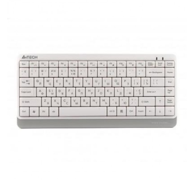 A4Tech Клавіатура A4Tech FK11 Fstyler Compact Size USB White (FK11 USB (White))